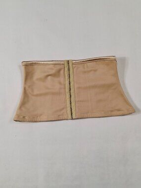 Beige Vintage Nancy Ganz Firm Control  Plus Sz 2XL Waist Shaper Cincher Belt